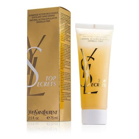 ysl top secrets natural action exfoliator